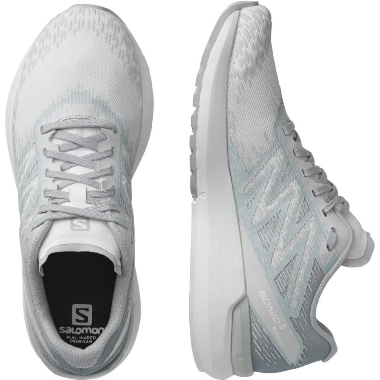 Light Grey Salomon Sonic 5 Balance Women's Running Shoes | IE ZM4796